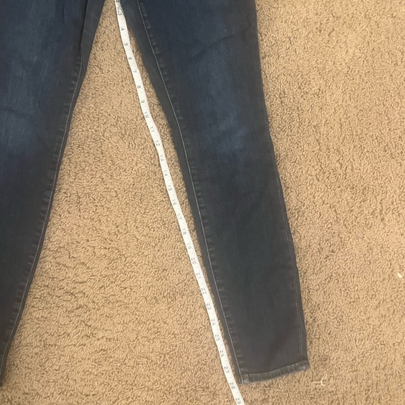 Good american good legs dark blue wash skinny jeans size 8 - Picture 2 of 5